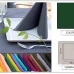 TOVAGLIA LINEN 100X100 VERDE