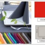 TOVAGLIA LINEN 100X100 ROSSO