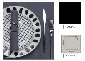 WEB_063700289.jpg TOVAGLIOLO AIRLAID LIGHT 40X40 NERO - immagine 1