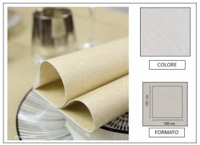 WEB_063700468.jpg TOVAGLIA AIRLAID CADI" 100X100 PERLA - immagine 1