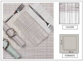 WEB_063700479.jpg TOVAGLIA 100X100 AIRLAID CANNETE" CAFFE` - immagine 1