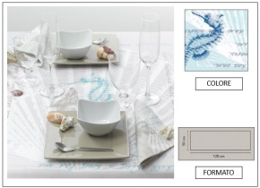 WEB_063700498.jpg RUNNER 50X120 AIRLAID CONCHIGLIA AZZURRO - immagine 1