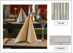 WEB_063700560.jpg RUNNER 50X120 AIRLAID INFINITY OCRA - immagine 1
