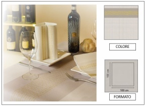 WEB_063700579.jpg TOVAGLIA 100X100 AIRLAID METROPOLITAN OCRA - immagine 1