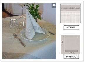 WEB_063700580.jpg TOVAGLIA 100X100 AIRLAID METROPOLITAN PERLA - immagine 1