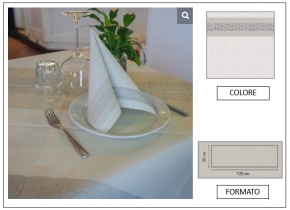 WEB_063700583.jpg RUNNER 50X120 AIRLAID METROPOLITAN PERLA - immagine 1