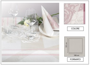 WEB_063700637.jpg TOVAGLIA 100X100 AIRLAID PROVENZA ROSA ANTICO - immagine 1