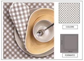 WEB_063700702.jpg TOVAGLIA 120X120 AIRLAID VICKY CAPPUCCINO - immagine 1