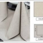 TOVAGLIA 100X100 SPUN CADI" SABBIA