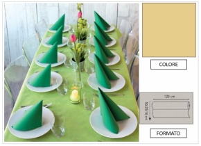 WEB_063700847.jpg TOVAGLIA ROTOLO H.120X10 MT PP FIESTA CHAMPAGNE - immagine 1