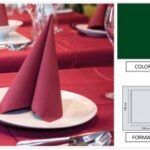 TOVAGLIA 150X150 POLIESTERE VANITY VERDE