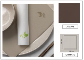 WEB_063701146.jpg COPRIMACCHIA CACAO BIO LEAF AIRLAID COMPOSTABILE 100X100 - immagine 1