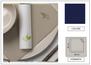 WEB_063701155.jpg TOVAGLIOLO BLU BIO LEAF AIRLAID P4 COMPOSTABILE 40X40 - immagine 1