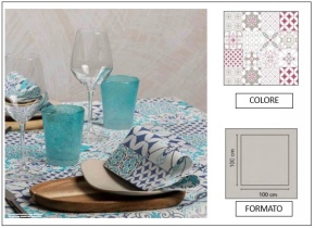 WEB_063701172.jpg TOVAGLIA 100X100 AIRLAID PANAREA BORDEAUX - immagine 1