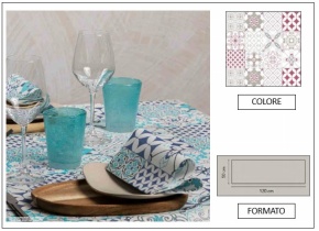 WEB_063701178.jpg RUNNER 50X120 AIRLAID PANAREA BORDEAUX - immagine 1