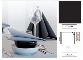WEB_063701282.jpg TOVAGLIOLO AIRLAID MAXI P/8 40X48 P/8 NERO - immagine 1