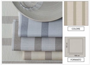 WEB_063701339.jpg TOVAGLIA AIRLAID HUGO 100X100 AVORIO - immagine 1
