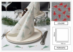 WEB_063701401.jpg TOVAGLIA TANNENBAUM 100X100 CM ROSSO - immagine 1