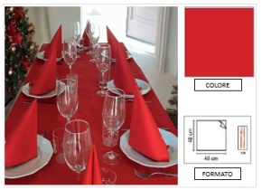 WEB_063701405.jpg TOVAGLIOLO BIOLEAF PIEGA 8 40X40 CM ROSSO - immagine 1