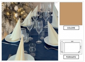 WEB_063701420.jpg TOVAGLIA FIESTA 120X200 CM CHAMPAGNE - immagine 1