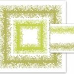 TOVAGLIOLI 40X40 CARTA SECCO GLAMOUR PISTACCHIO