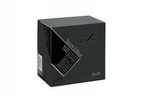 WEB_126100096.jpg TOVAGLIOLI CELLULOSA TOUCH NERO 25X25 2 VELI - immagine 1