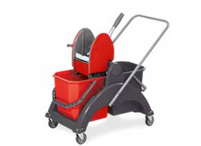 WEB_128200031.jpg CARRELLO PLASTICA 2 SECCHI S/STRIZZATORE - SKY 2.25 MP - immagine 1
