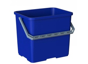 WEB_128200129.jpg SECCHIO PLASTICA BLU LT. 6 - immagine 1