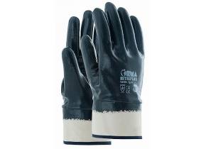 WEB_188400205.jpg GUANTI NBR NITRILPLUS DORSO RICOPERTO MANICHETTA TG. 9 - immagine 1