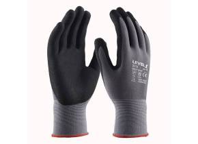 WEB_188400302.jpg GUANTI NITRILE LEVEL 1 LINE MICROSCHIUMA TG. 11/XXL - immagine 1