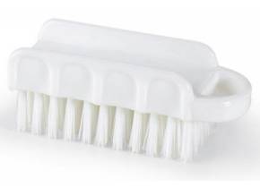 WEB_197400006.jpg SPAZZOLA PULISCI-UNGHIE BIANCA CM. 11,5 "HYGIENE" - immagine 1