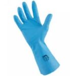 GUANTI NITRILE LEGGERO "BLU LINE" RIUSABILE TG. M - 7/7,5