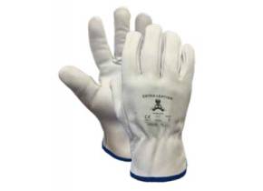 WEB_212100680.jpg GUANTO GU155XT PELLE FIORE BOVINO ORLATO TAGLIA 12 - immagine 1