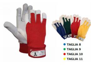 WEB_212100682.jpg GUANTO GU219 EXTRA GOLF FIORE BOVINO CHIUS.VELCRO TG.8/11 - immagine 1