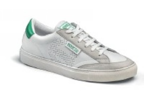 WEB_212100816.jpg SCARPA SPARCO S-TIME SNEAKERS BIANCO/VERDE TG.35-48 - immagine 1