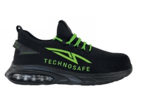 WEB_212100856.jpg SCARPA TECHNOSAFE NEON S1PL ESD BLACK GREEN SHOCK TG.36-47 - immagine 1