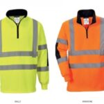 FELPA PORTWEST RUGBY XENON HI-VIS TG. S/5XL