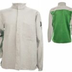 GIACCA GIAFK IN FIORE DORSO IGNIFUGO TG. M-3XL