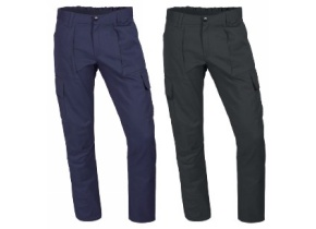 WEB_212100905.jpg PANTALONE UNISEX BICOLORE BLU NAVY-GRIGIO TG. 4XL - immagine 1
