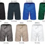 BERMUDA MULTITASCHE GABARDINE VARI COLORI TG. 4XL