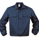 GIUBBA FELPATA BLU TG. S-3XL