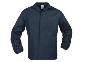 WEB_212100914.jpg GIACCA GABARDINE ROBERTA BLU NAVY TG. 4XL - immagine 1