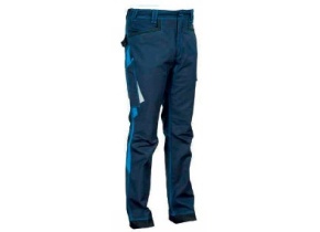 WEB_212100933.jpg PANTALONE BARRERIO ERGOWEAR NAVY/AZZURRO TG. 44-64 - immagine 1
