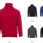 FELPA MIAMI SUMMER MEZZA ZIP VARI COLORI TG. XS-5XL
