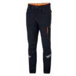 PANTALONE KANSAS SPARCO NERO/ARANCIO TG. XS-3XL