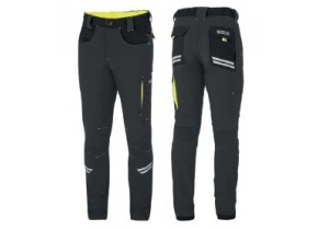 WEB_212101007.jpg PANTALONE KANSAS SPARCO ANTRACITE/GIALLO TG. XS-3XL - immagine 1