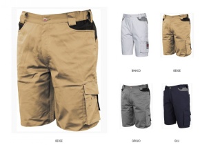 WEB_212101025.jpg BERMUDA ISSALINE STRETCH ISSALINE TG.S-3XL VARI COLORI - immagine 1