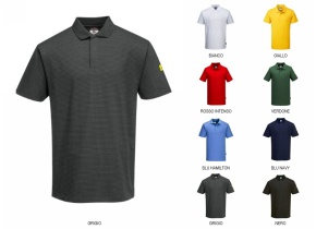 WEB_212101029.jpg POLO ESD PORTWEST VARI COLORI TG. S-3XL - immagine 1