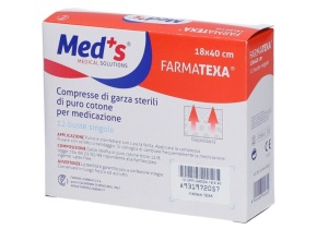 WEB_212101183.jpg COMPRESSA GARZA STERILE 18X40 CF.12PZ - immagine 1