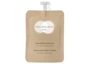 WEB_213600022.jpg DOYPACK SHAMPOO-DOCCIA "FEEL WELLNESS ECO" ML. 30 - immagine 1